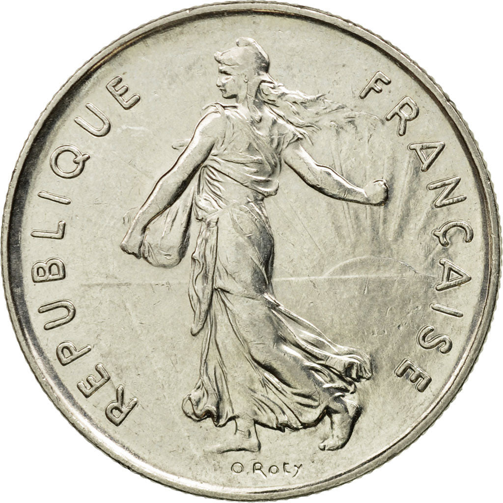 Coin, France, Semeuse, 5 Francs, 1987, Paris, EF(40-45), Nickel Clad