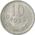 Moneta, Polonia, 10 Groszy, 1975, Warsaw, BB, Alluminio, KM:AA47