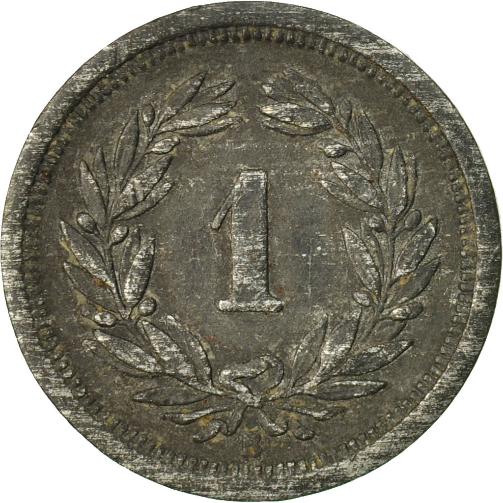 Münze, Schweiz, Rappen, 1945, Bern, SS, Zinc, KM:3a