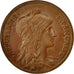 Moneta, Francia, Dupuis, 10 Centimes, 1921, Paris, BB+, Bronzo, KM:843, Le