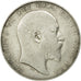 Great Britain, Edward VII, 1/2 Crown, 1904, London, Silver, VF(20-25), KM:802
