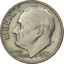 Münze, Vereinigte Staaten, Roosevelt Dime, Dime, 1969, U.S. Mint, Philadelphia