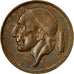 Monnaie, Belgique, Baudouin I, 50 Centimes, 1967, TTB, Bronze, KM:148.1