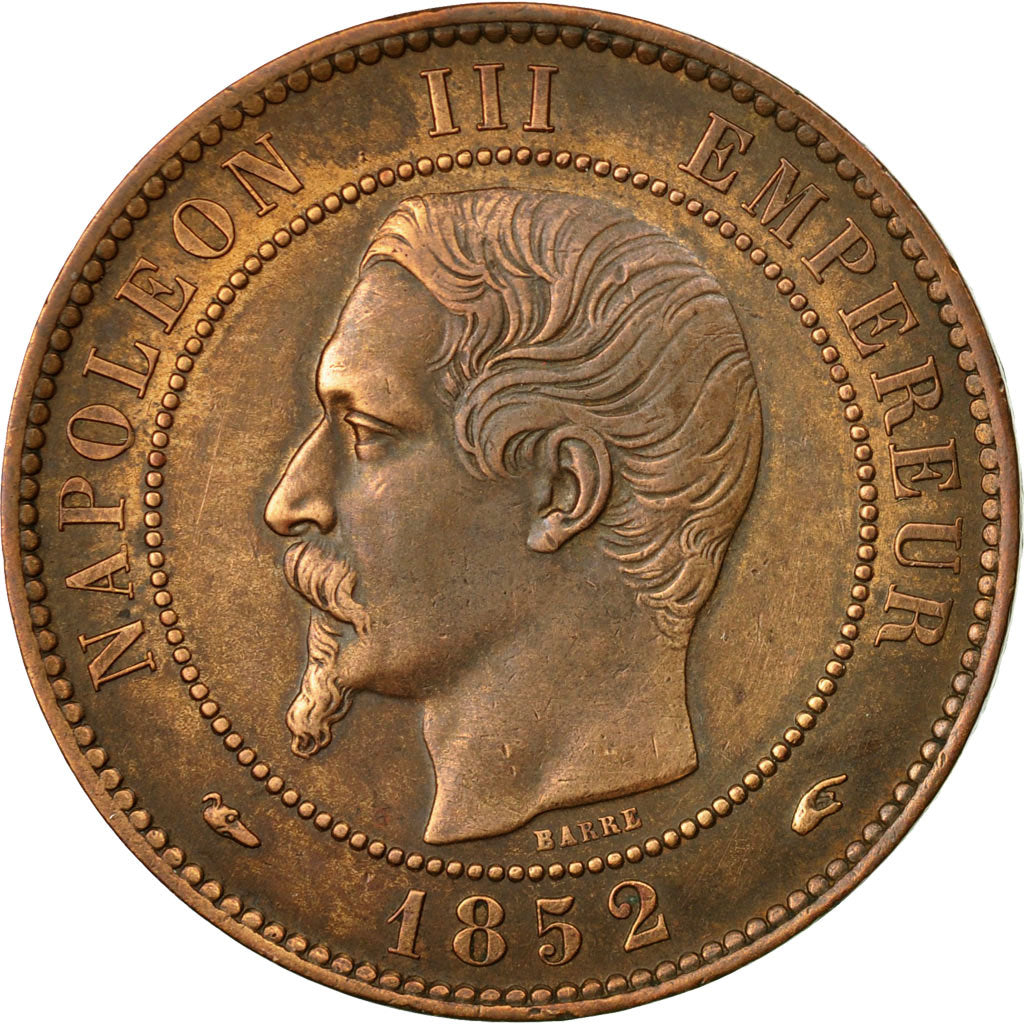 Monnaie, France, Napoleon III, Napoléon III, 10 Centimes, 1852, Paris, TTB