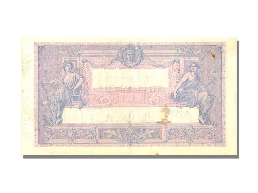 Banknote, France, 1000 Francs, 1 000 F 1889-1926 ''Bleu et Rose'', 1923
