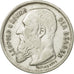 Moneta, Belgio, 2 Francs, 2 Frank, 1909, BB, Argento, KM:59