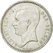 Coin, Belgium, 20 Francs, 20 Frank, 1934, EF(40-45), Silver, KM:104.1