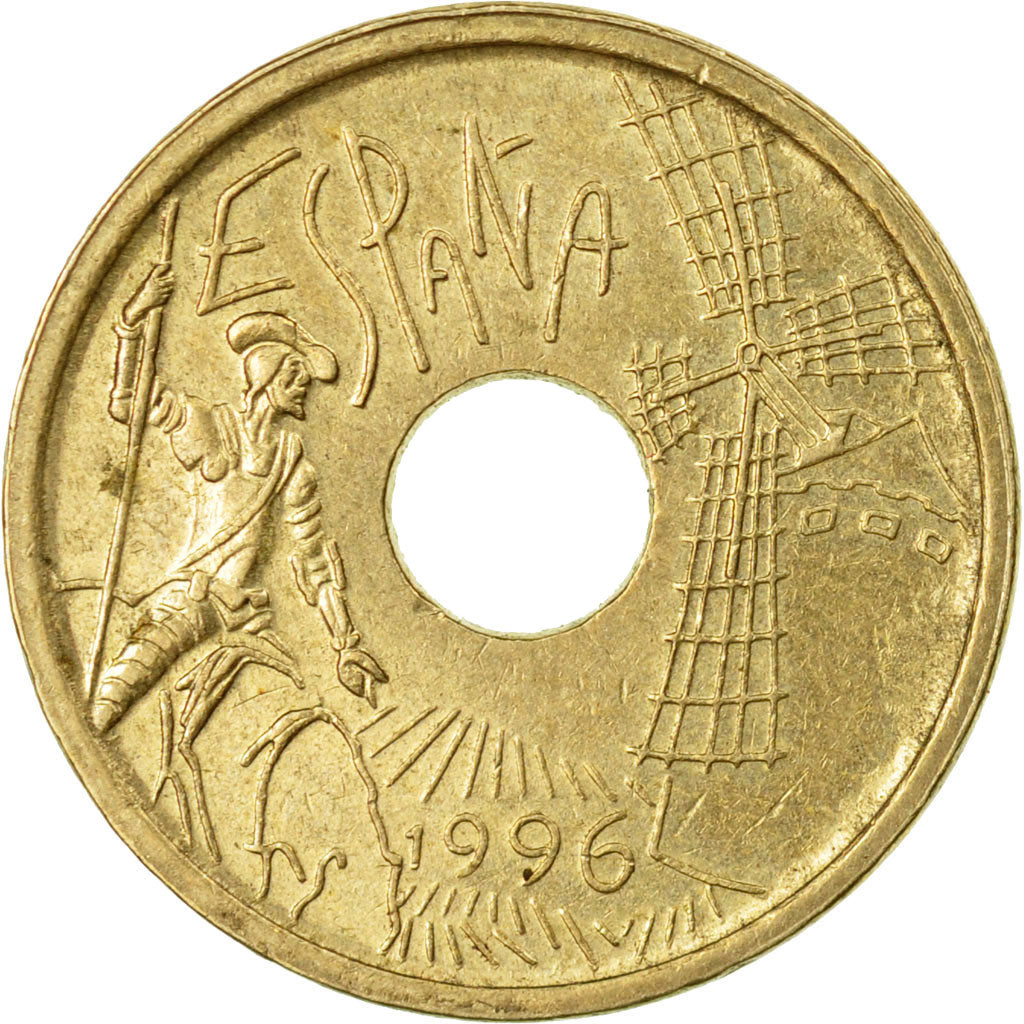 Coin, Spain, Juan Carlos I, 25 Pesetas, 1996, Madrid, EF(40-45)