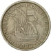 Moneta, Portugal, 5 Escudos, 1973, EF(40-45), Miedź-Nikiel, KM:591