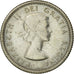 Coin, Canada, Elizabeth II, 10 Cents, 1964, Royal Canadian Mint, Ottawa