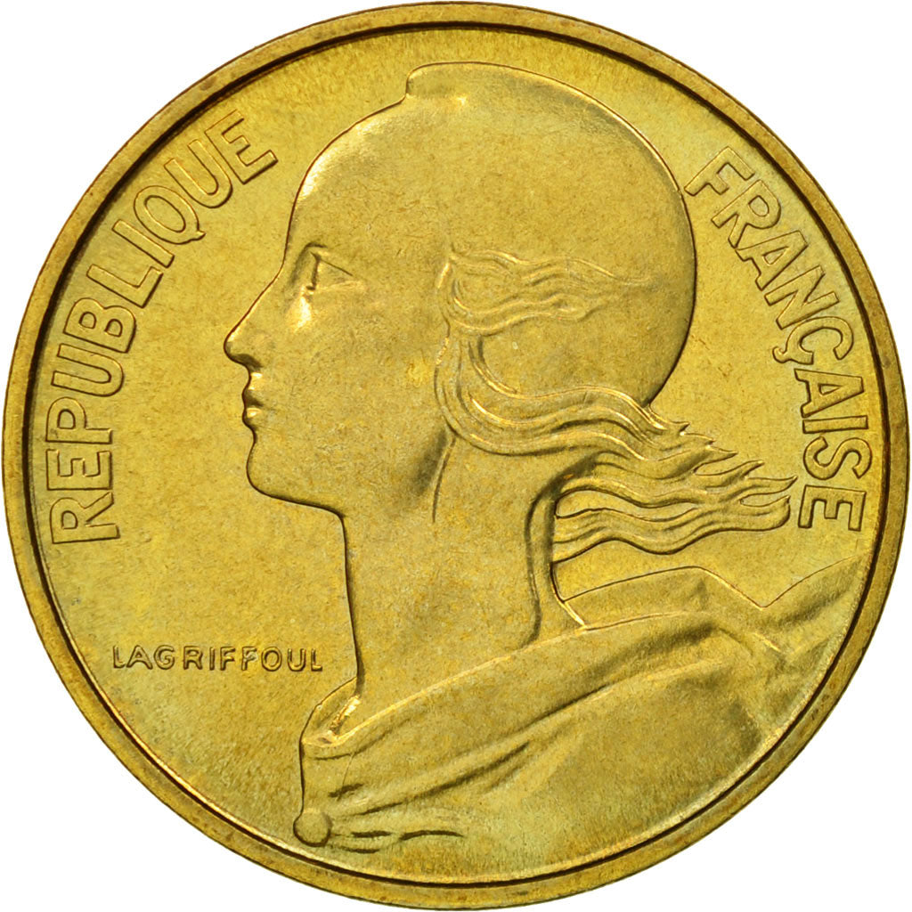 Coin, France, Marianne, 10 Centimes, 1973, Paris, MS(65-70), Aluminum-Bronze