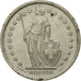Moneta, Szwajcaria, 2 Francs, 1982, Bern, EF(40-45), Miedź-Nikiel, KM:21a.2