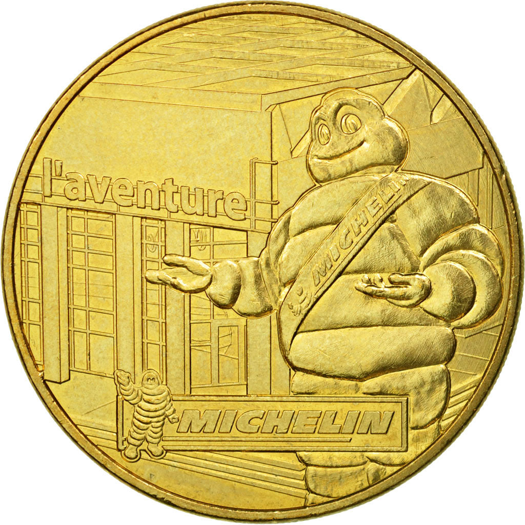 France, Token, Touristic token, Clermont-Ferrand - l'Aventure Michelin n°4