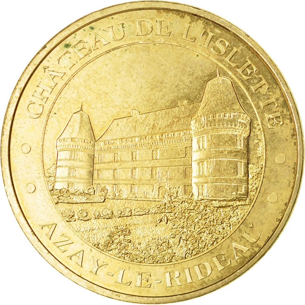 France, Token, Touristic token, Azay-le-Rideau -  Château de l'Islette, 2011