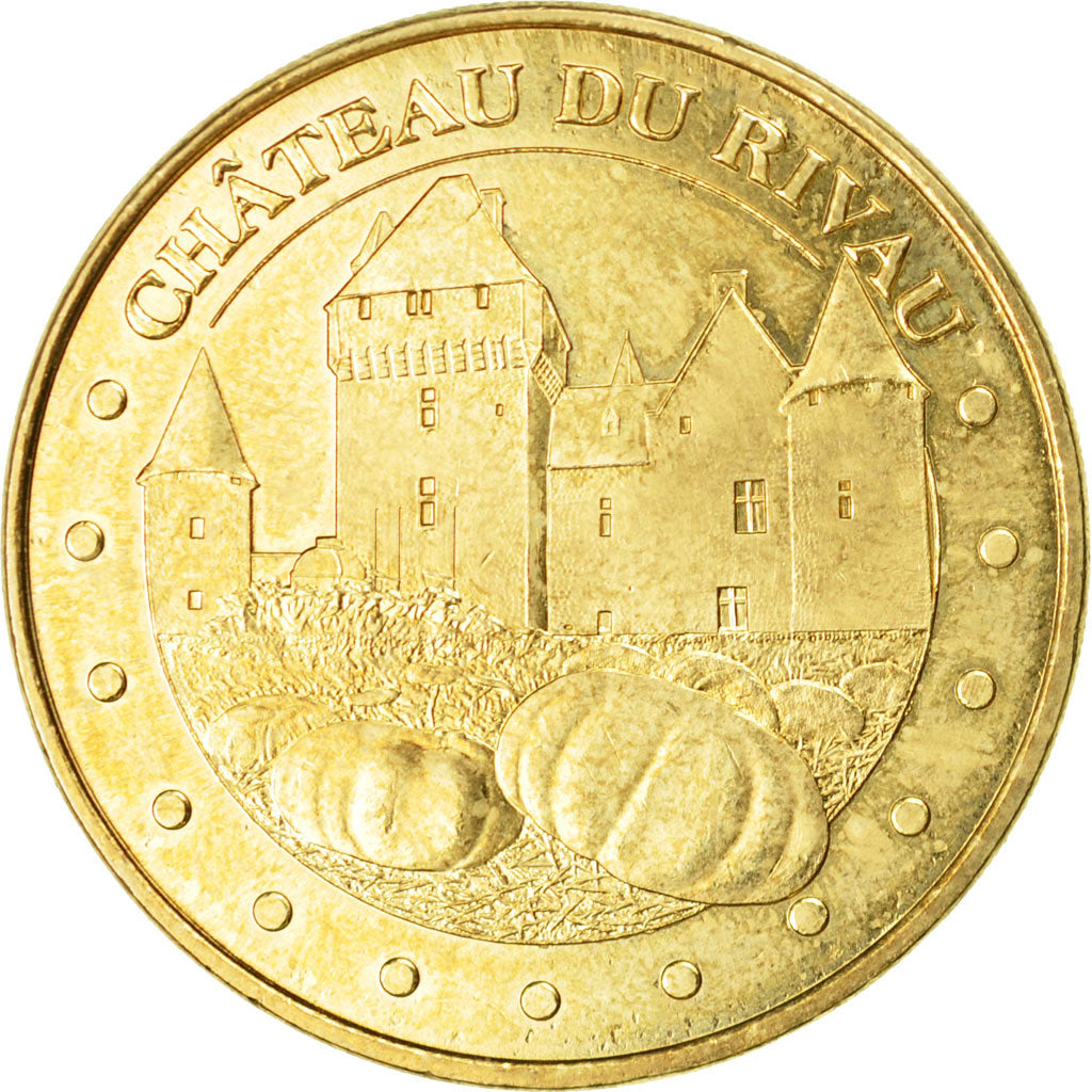 France, Token, Touristic token, Lémeré - Château du Rivau n°1, 2011, MDP
