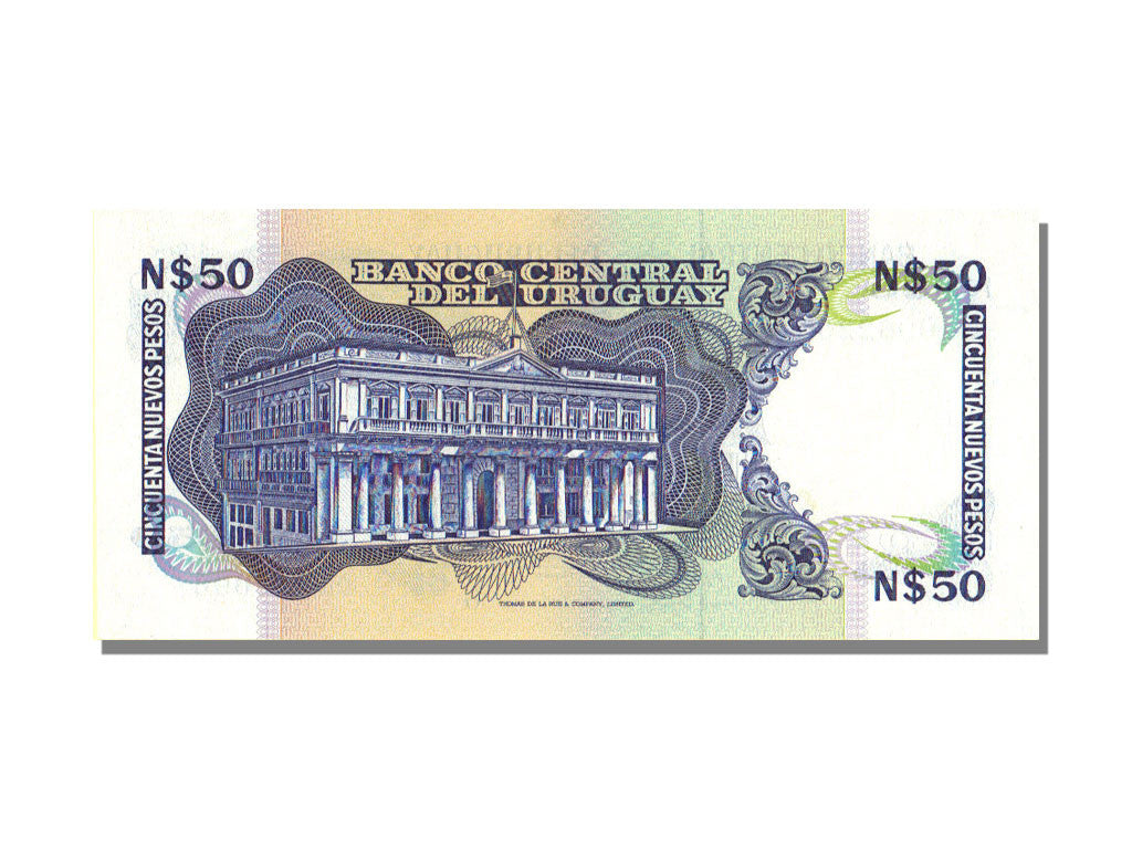 Banknote, Uruguay, 50 Nuevos Pesos, UNC(65-70)
