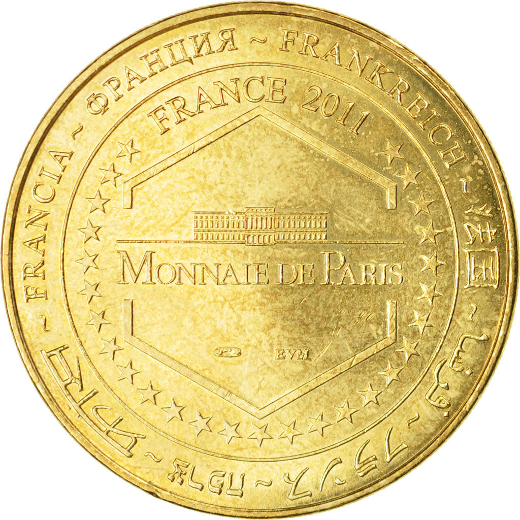 Francia, Token, Touristic token, Amboise - Chateau face simple, 2011, MDP, BB