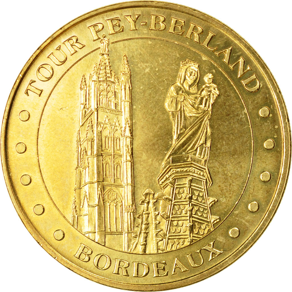 Francia, Token, Touristic token, Bordeaux - Tour Pey-Berland, 2009, MDP, BB
