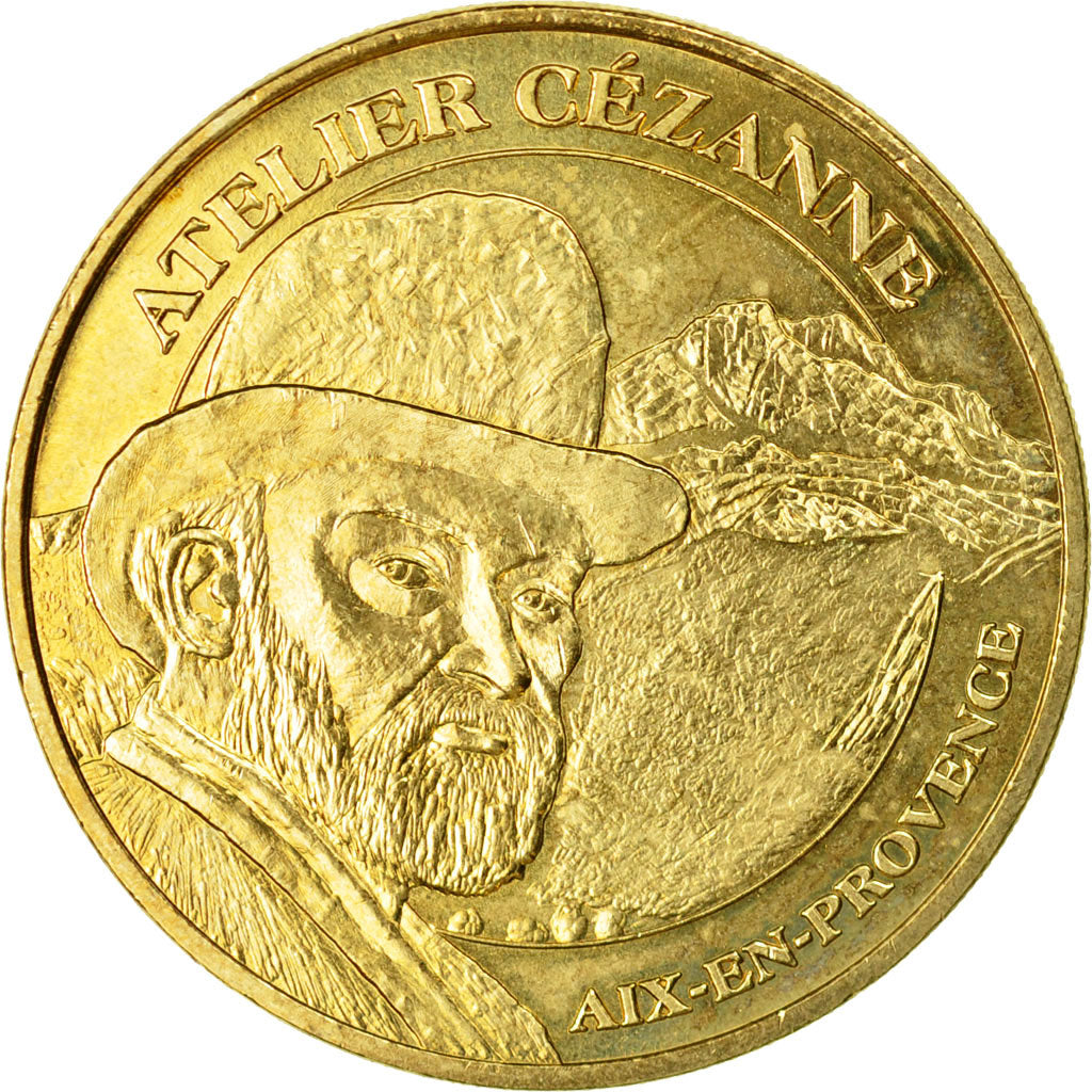 France, Token, Touristic token, Aix-en-Provence - Atelier Paul Cezanne, 2008