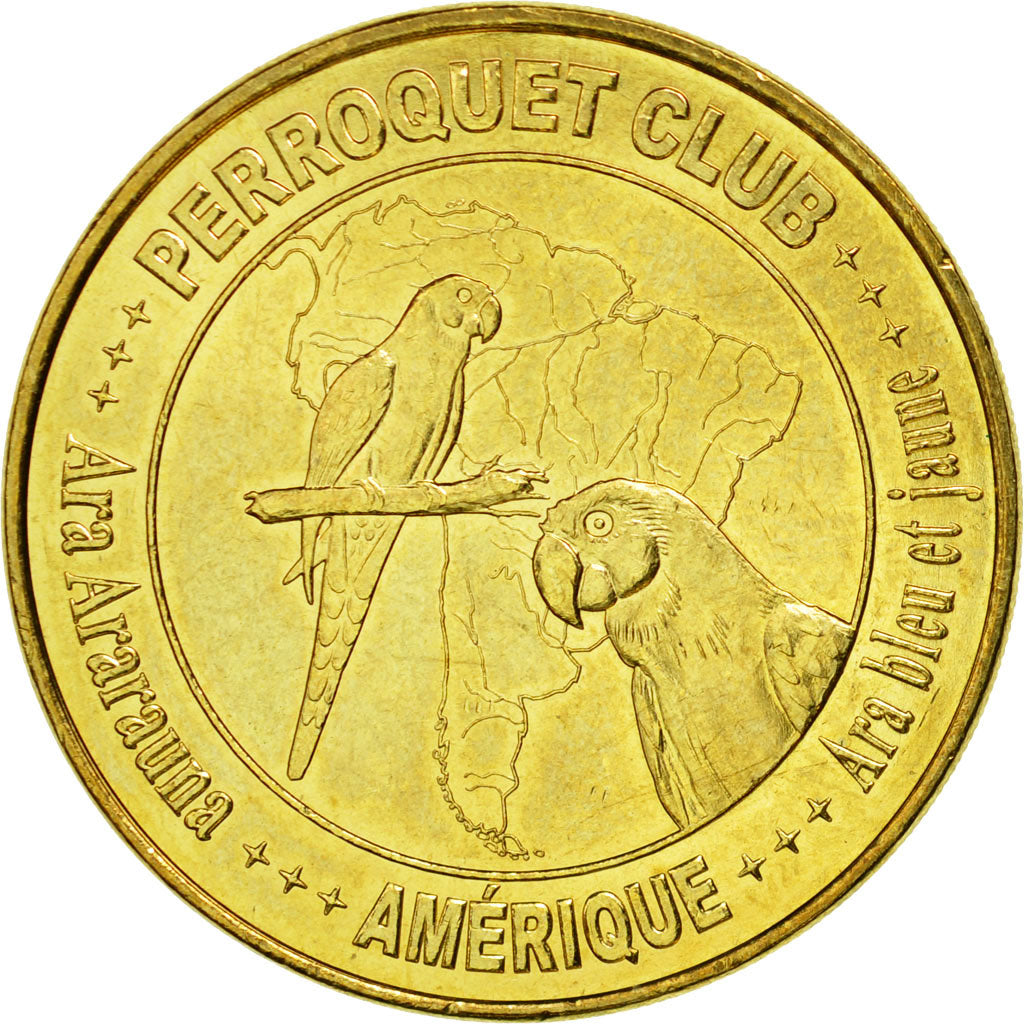 France, Jeton, Jeton Touristique, Weitbruch - Perroquet Club n°3 - Ara