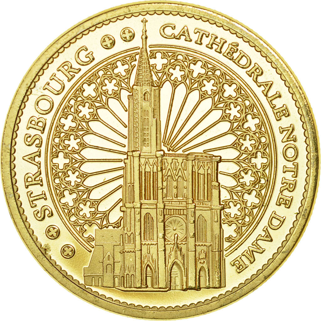 France, Token, Touristic token, 67/ Strasbourg -Vitrail et Cathédrale