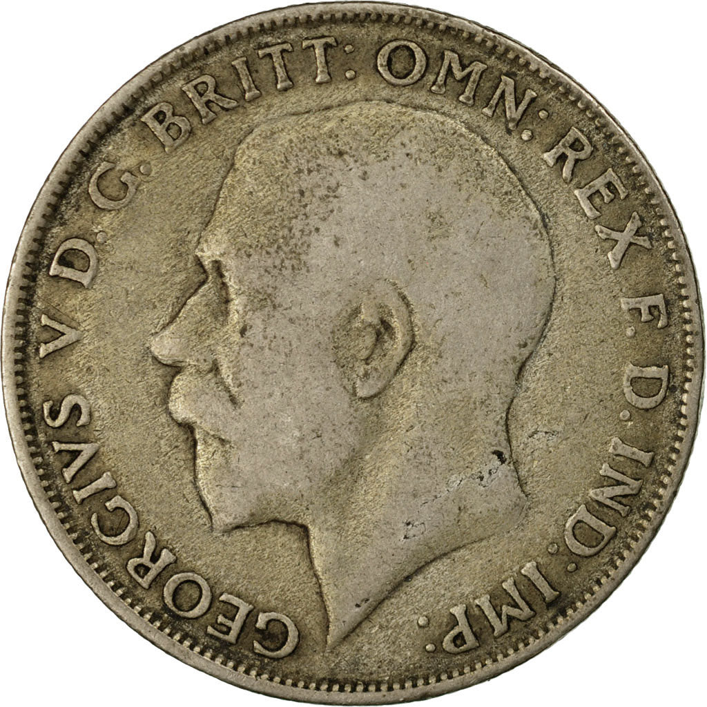 Münze, Großbritannien, George V, Florin, Two Shillings, 1922, SS, Silber
