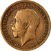 Monnaie, Grande-Bretagne, George V, Farthing, 1918, TTB, Bronze, KM:808.1