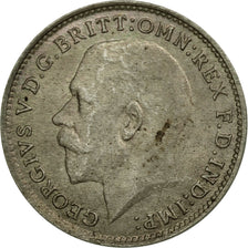 Coin, Great Britain, George V, 3 Pence, 1920, EF(40-45), Silver, KM:813