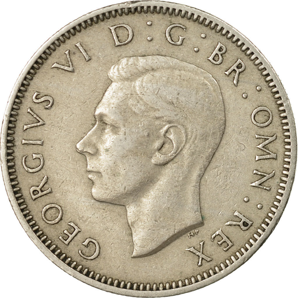 Coin, Great Britain, George VI, Shilling, 1951, EF(40-45), Copper-nickel, KM:877