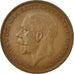 Moneta, Gran Bretagna, George V, Penny, 1927, BB, Bronzo, KM:826