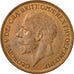 Coin, Great Britain, George V, Penny, 1927, EF(40-45), Bronze, KM:826