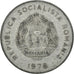 Moneda, Rumanía, 5 Lei, 1978, BC+, Aluminio, KM:97