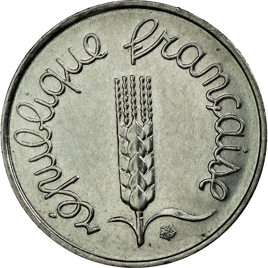 Coin, France, Épi, Centime, 1963, Paris, EF(40-45), Stainless Steel, KM:928
