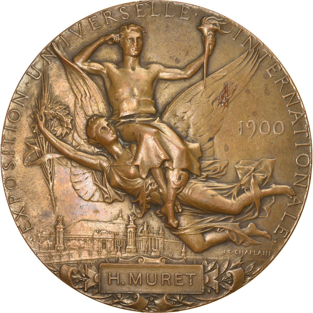 Frankreich, Medaille, Exposition Universelle Internationale, 1900, Chaplain