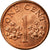 Moneta, Singapur, Cent, 1989, British Royal Mint, AU(55-58), Bronze, KM:49