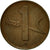 Moneda, Suiza, Rappen, 1949, Bern, MBC, Bronce, KM:46