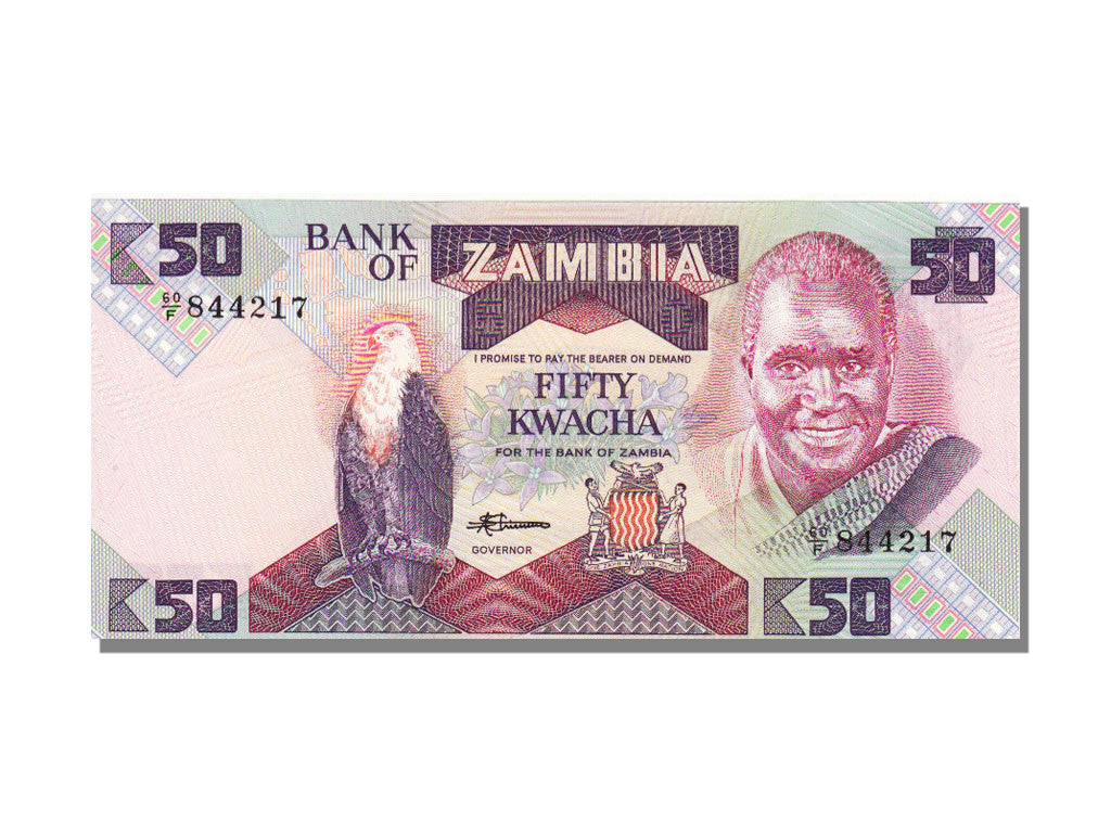 Banknote, Zambia, 50 Kwacha, KM:28a, UNC(65-70)