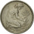 Moneda, ALEMANIA - REPÚBLICA FEDERAL, 50 Pfennig, 1970, Karlsruhe, MBC, Cobre -