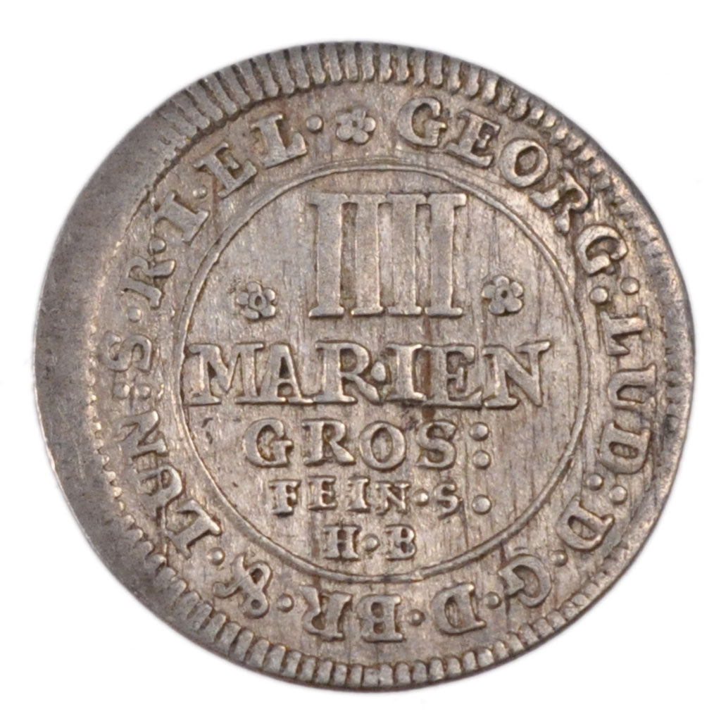 Monnaie, Etats allemands, BRUNSWICK-LUNEBURG-CALENBERG-HANNOVER, George Ludwig