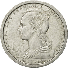Moneda, África oriental francesa, Franc, 1948, Paris, MBC, Aluminio, KM:3