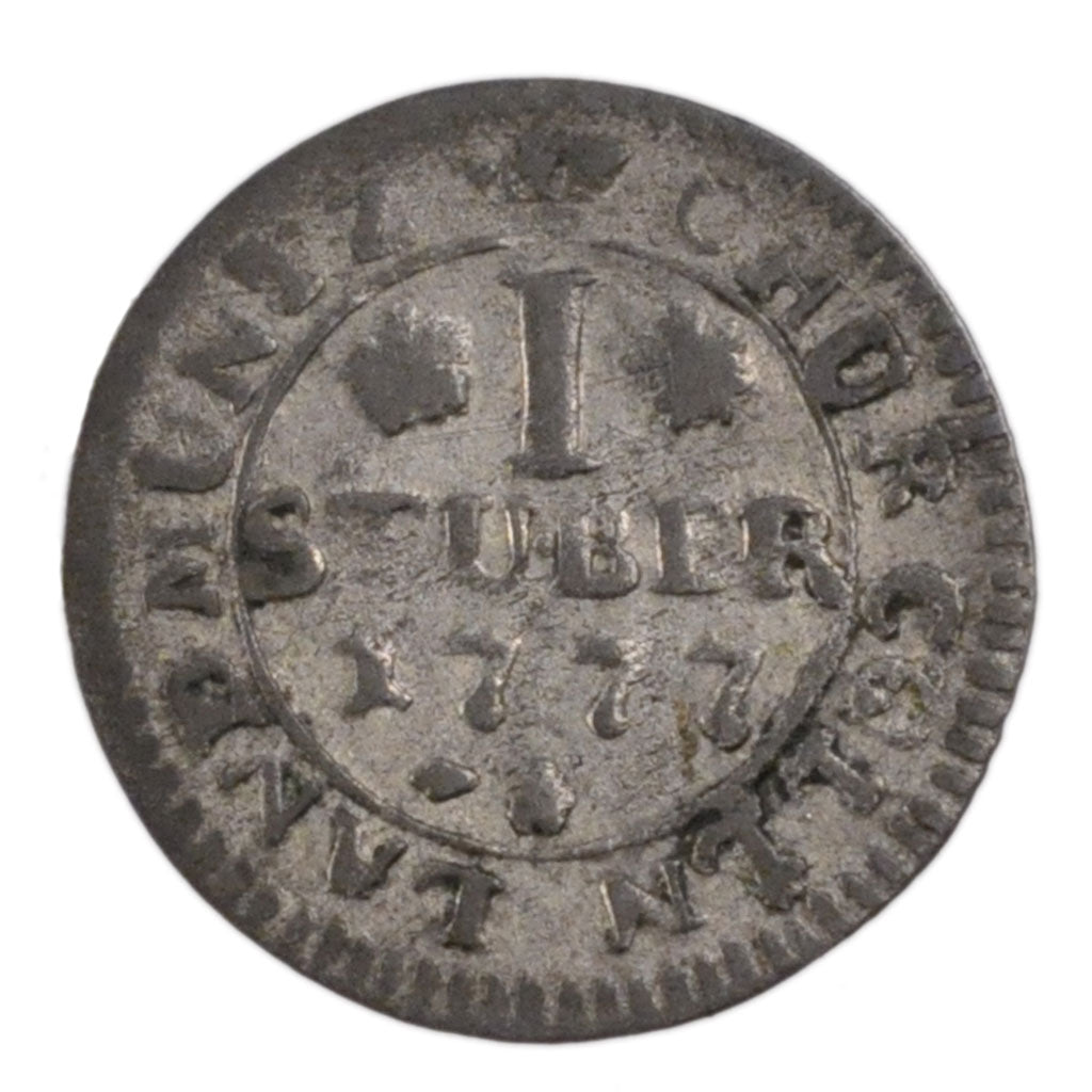 Coin, German States, COLOGNE, Maximilian Friedrich, St, 1777, VF(30-35), Billon