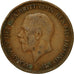 Monnaie, Grande-Bretagne, George V, 1/2 Penny, 1928, TTB, Bronze, KM:837