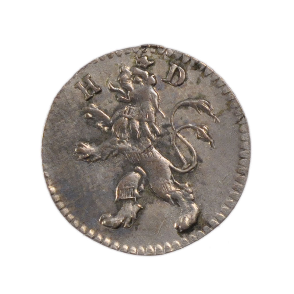 Moneta, Landy niemieckie, HESSE-DARMSTADT, Ludwig X, 3 Kreuzer, 1801, AU(50-53)