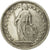 Coin, Switzerland, Franc, 1921, Bern, VF(20-25), Silver, KM:24