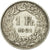 Coin, Switzerland, Franc, 1921, Bern, VF(20-25), Silver, KM:24