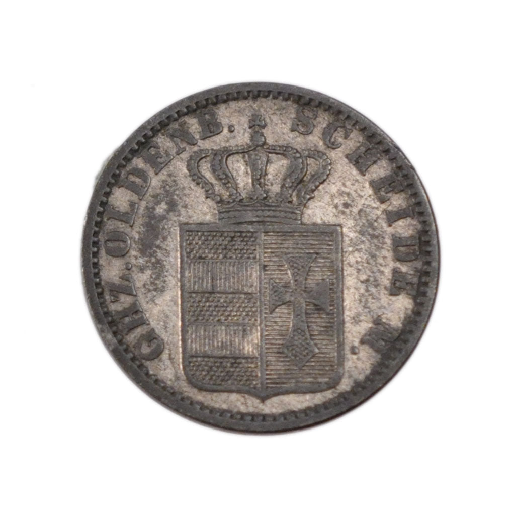 Coin, German States, HANNOVER, Georg V, Groschen, 1858, VF(30-35), Silver
