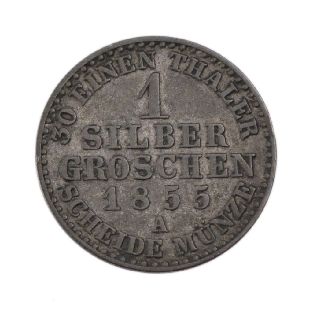 Coin, German States, PRUSSIA, Friedrich Wilhelm IV, Groschen, 1855, Berlin