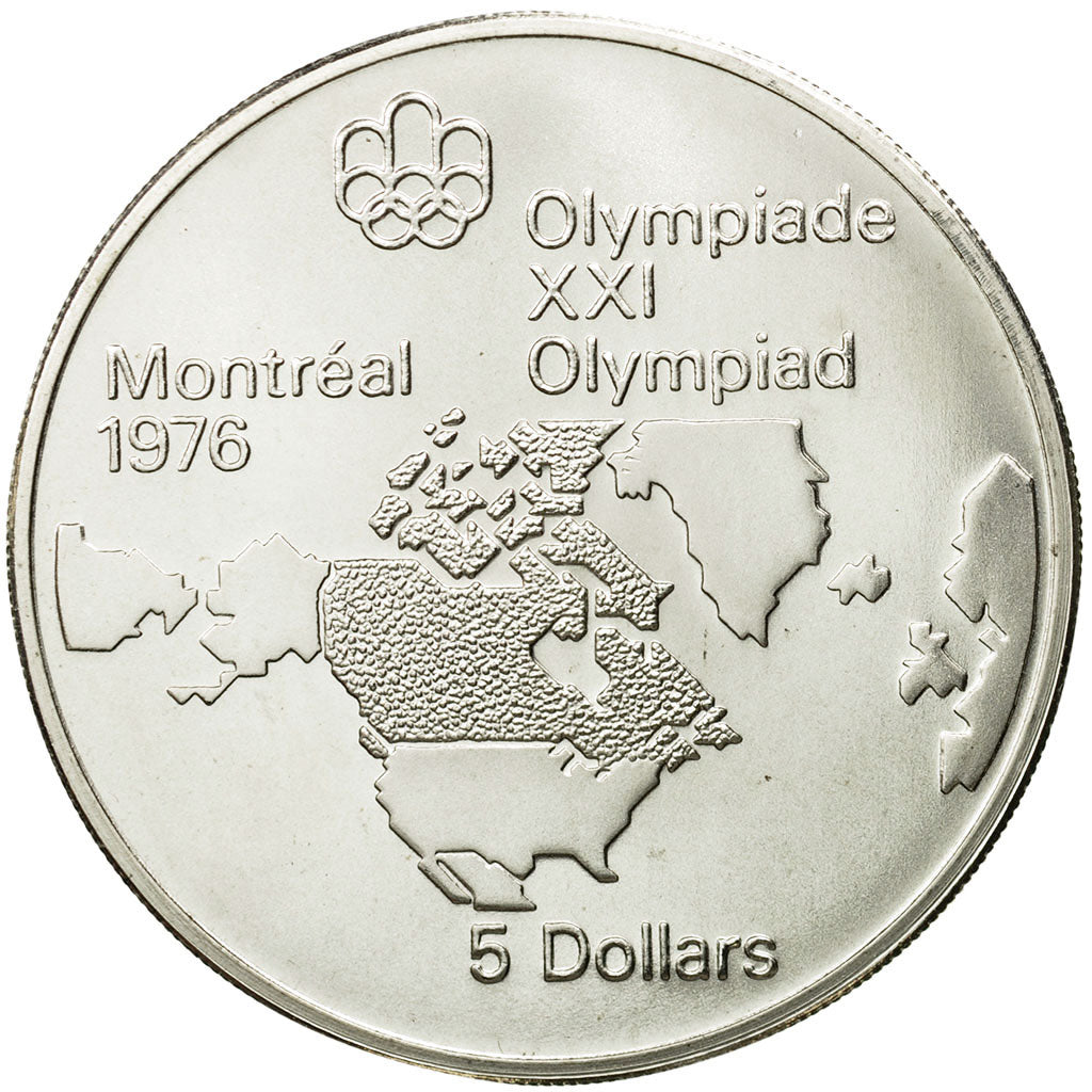 Moneta, Canada, Elizabeth II, 5 Dollars, 1973, Royal Canadian Mint, Ottawa, SPL