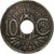 Münze, Frankreich, Lindauer, 10 Centimes, 1924, Poissy, S+, Copper-nickel