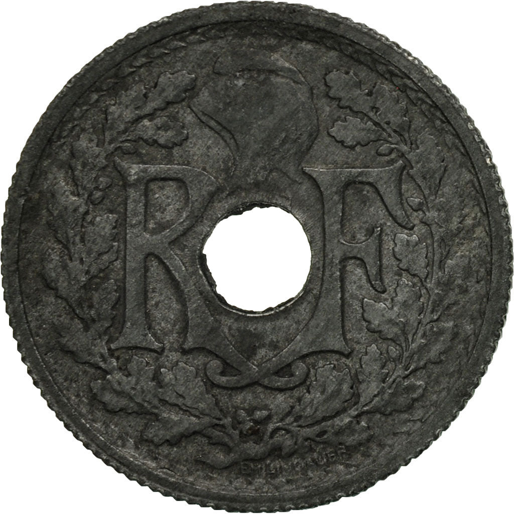 Coin, France, Lindauer, 10 Centimes, 1945, Paris, VF(30-35), Zinc, KM:906.1